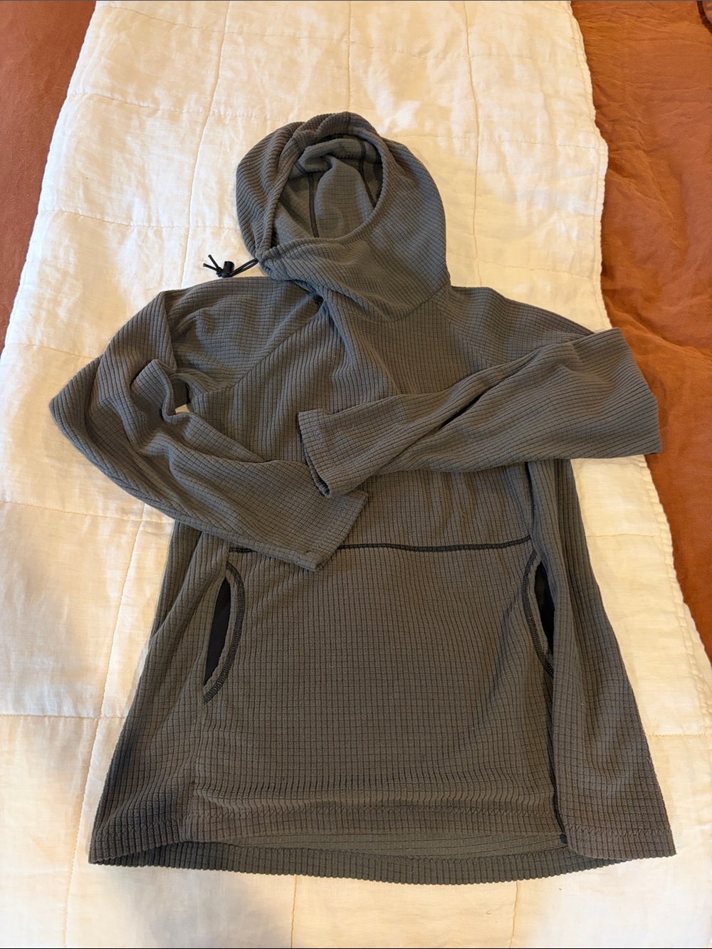 Women’s S Melly Melanzana Grid Fleece Hoody